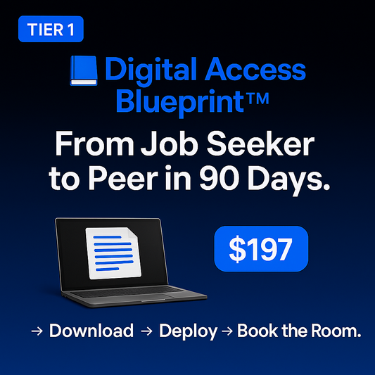 ⚡ The Executive Access Blueprint™ — Digital Access Edition (Tier 1)