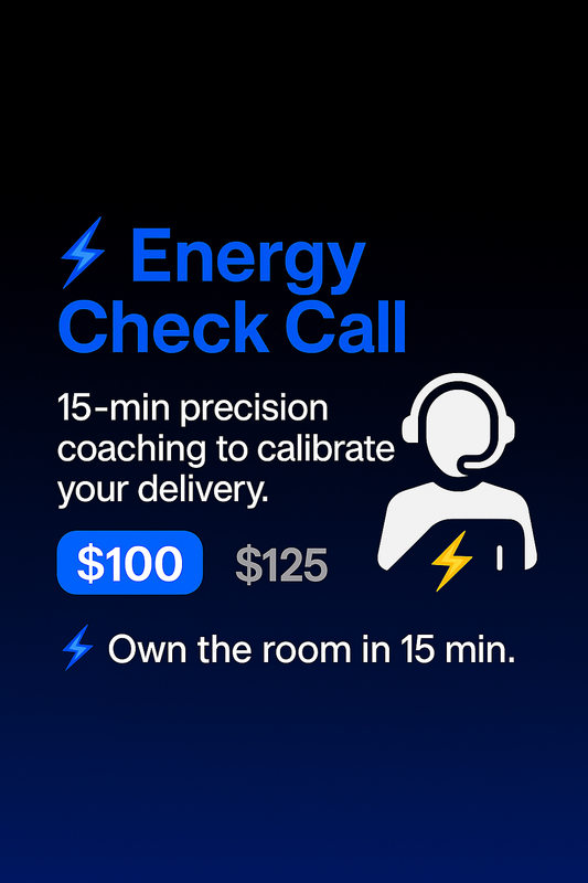 ⚡ Energy Check Call